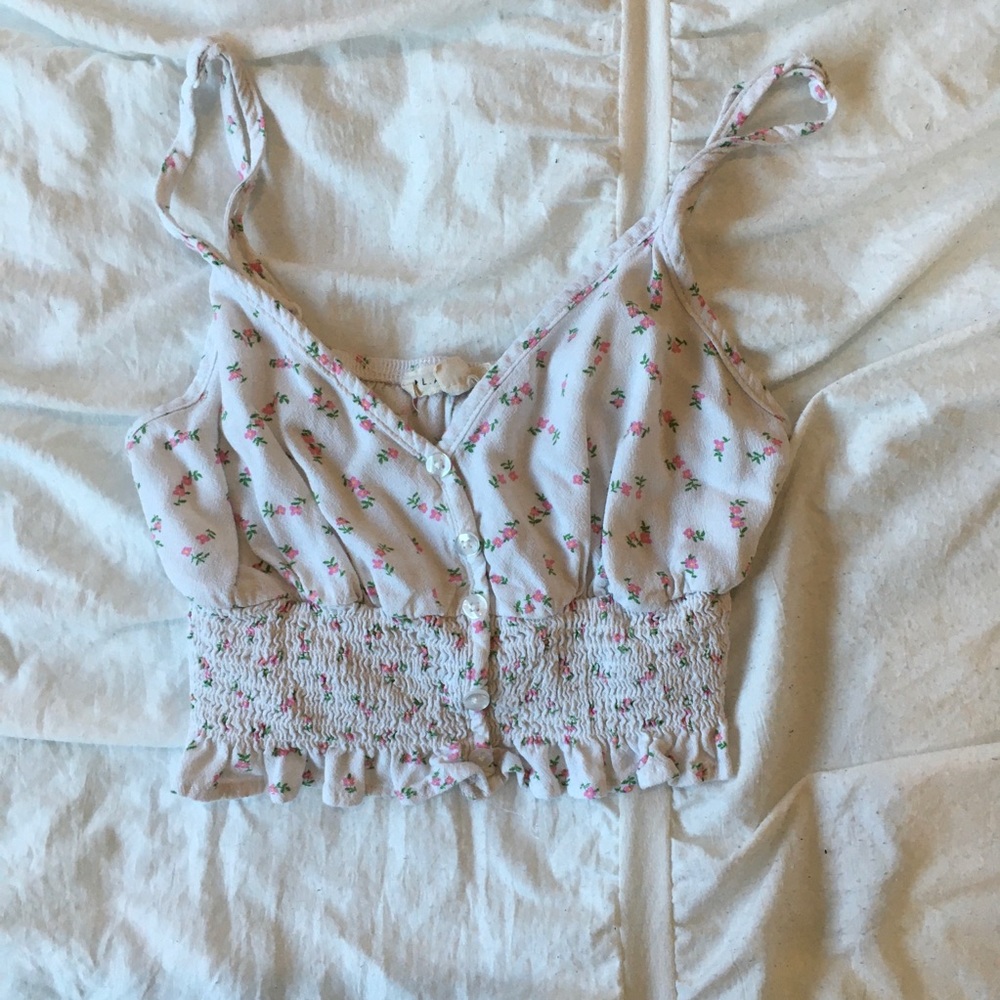 pacsun cropped tank top